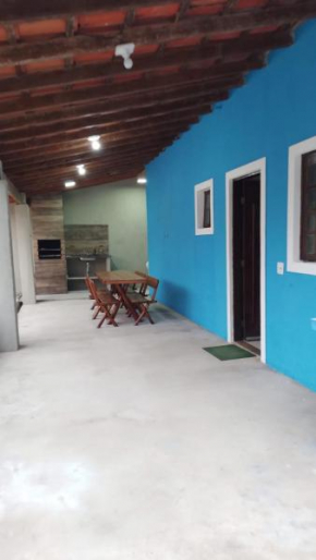 Casa azul da praia